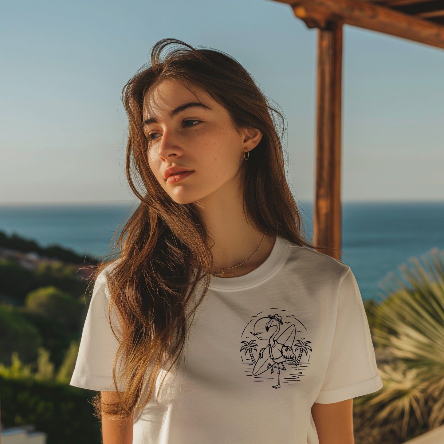 Unisex t-shirt: Beach vibes