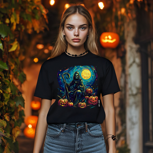 Unisex Halloween T-Shirt: Art on Halloween