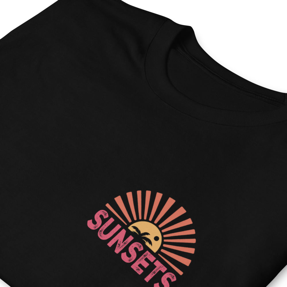 Unisex t-shirt: forever chasing sunset 4