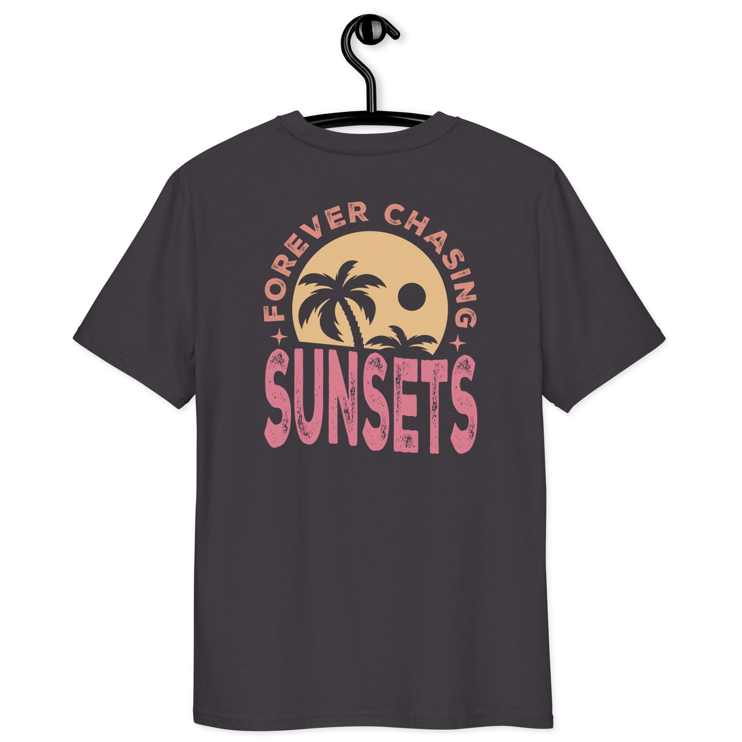 Unisex t-shirt: forever chasing sunset 4