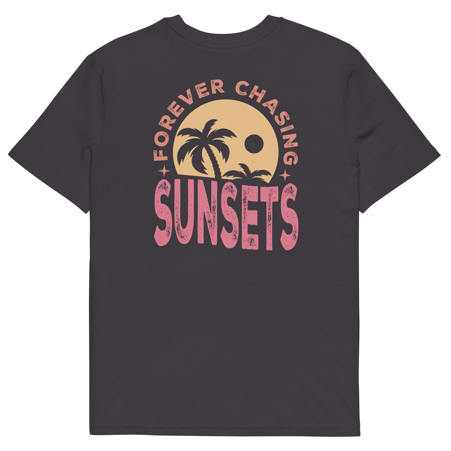 Unisex t-shirt: forever chasing sunset 4