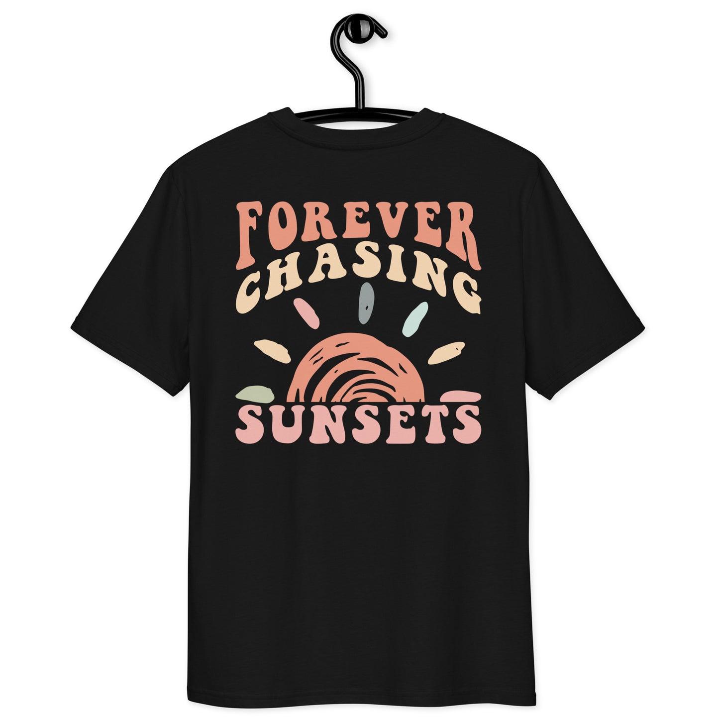 Unisex T-shirt: forever chasing sunset 1