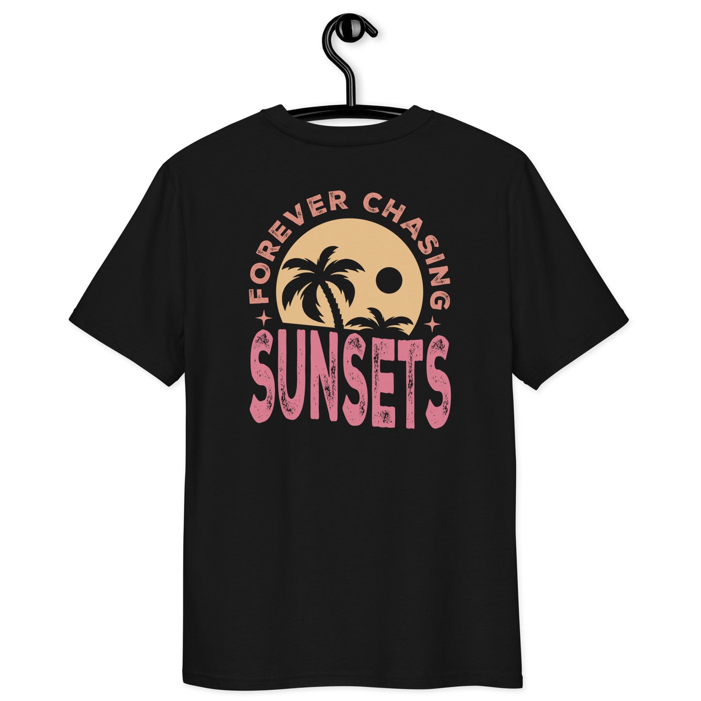 Unisex t-shirt: forever chasing sunset 4