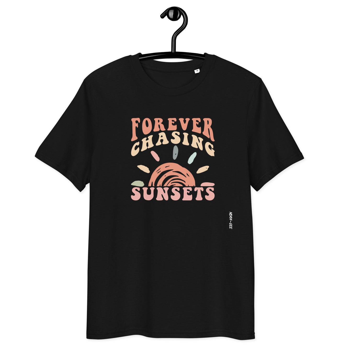 Unisex t-shirt: forever chasing sunset 2