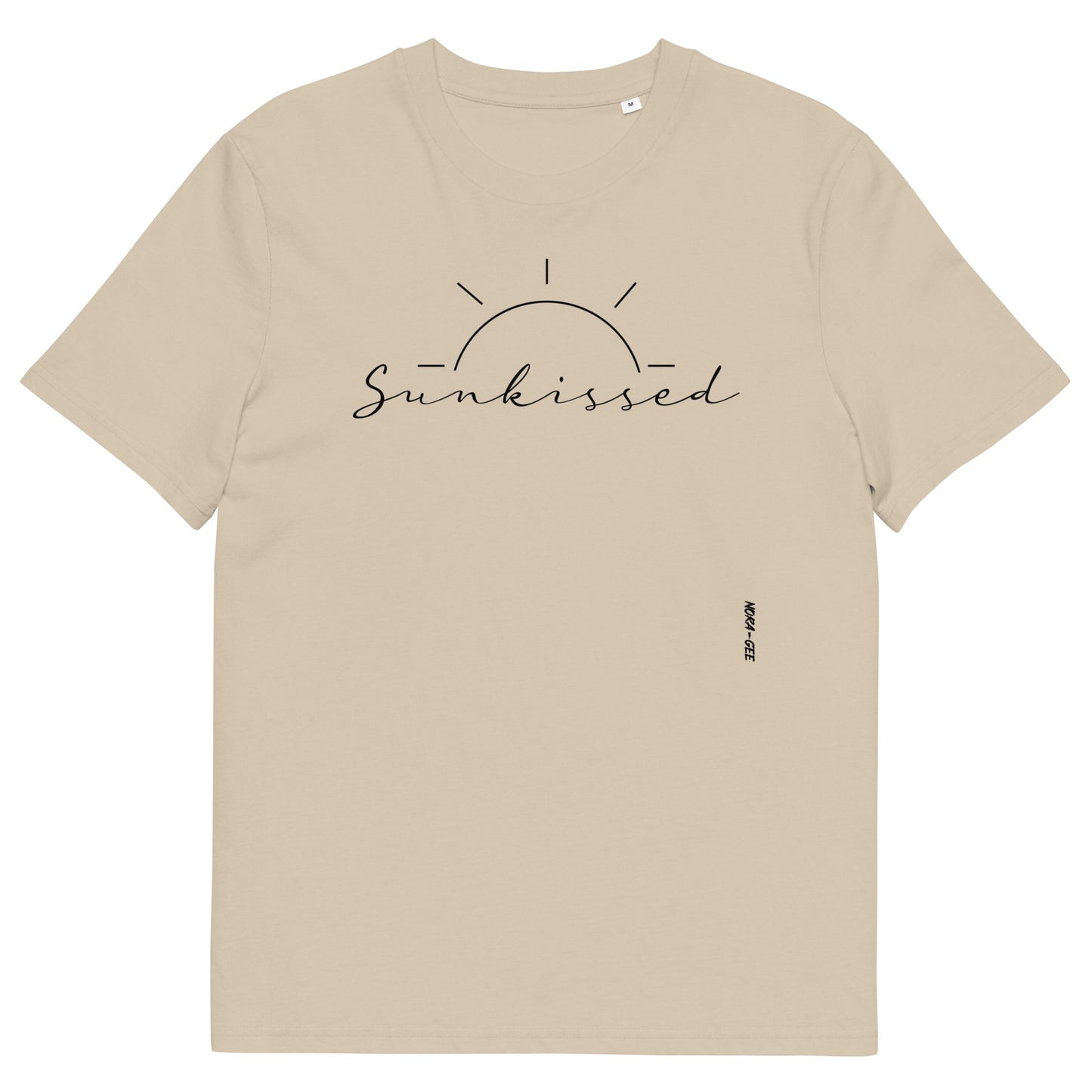 Unisex t-shirt: Sun-kissed, minimalist design