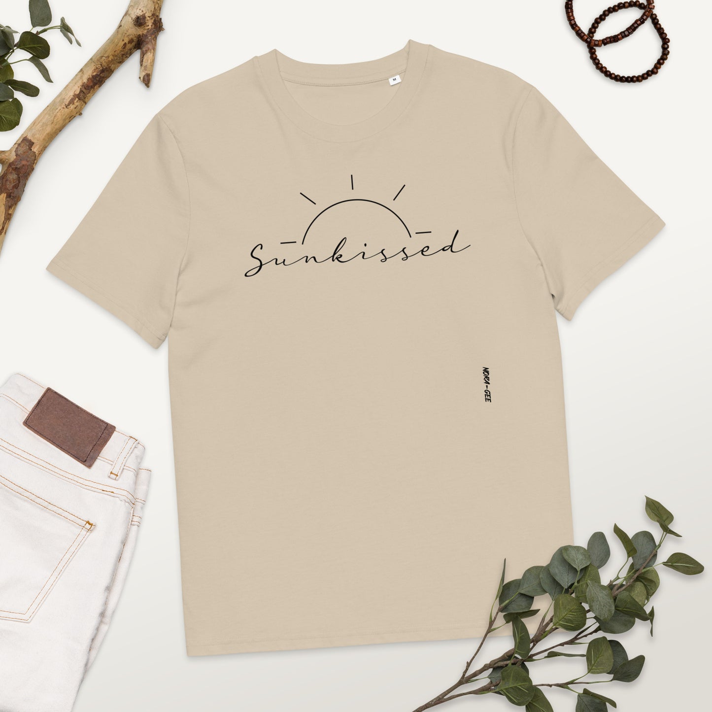 Unisex t-shirt: Sun-kissed, minimalist design