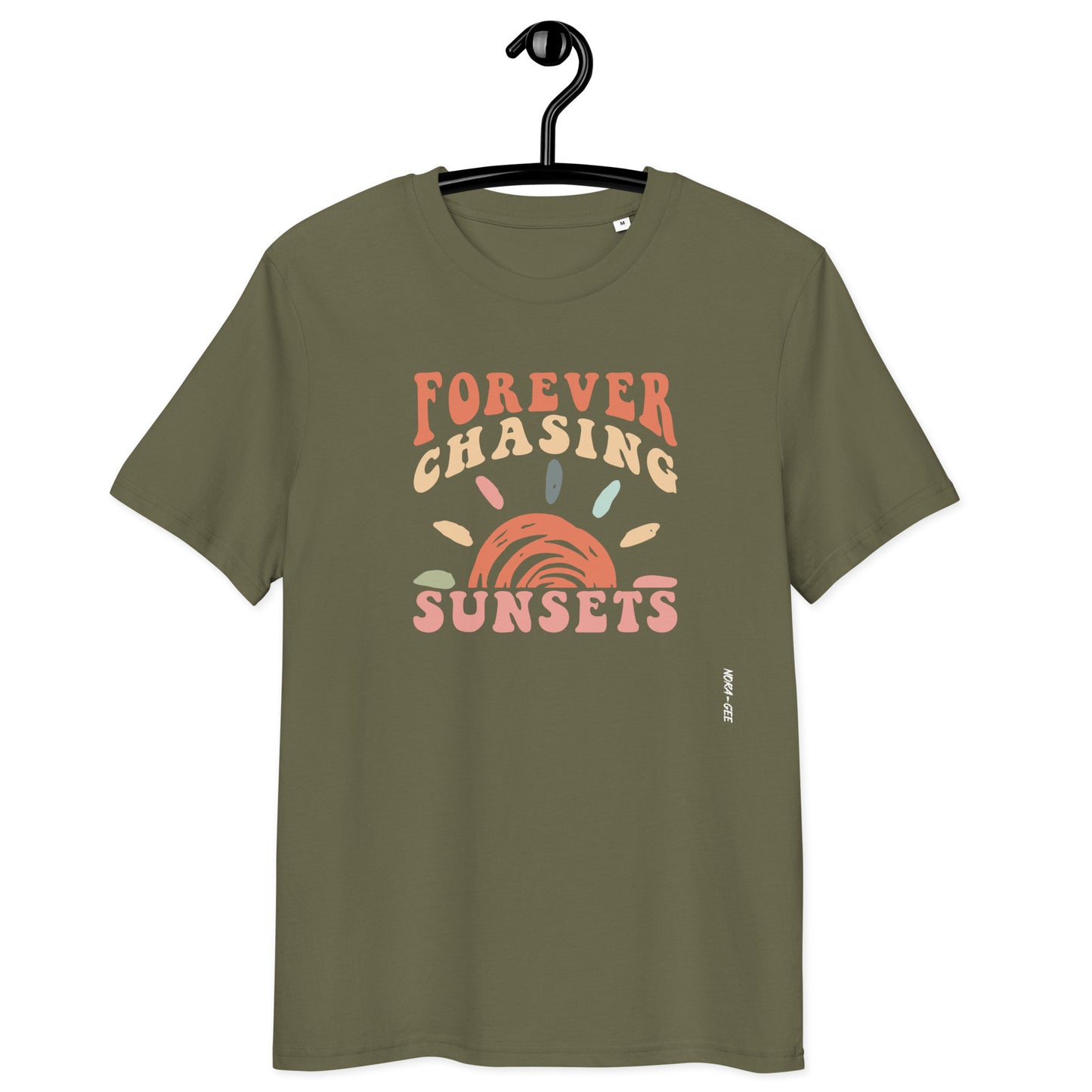 Unisex t-shirt: forever chasing sunset 2