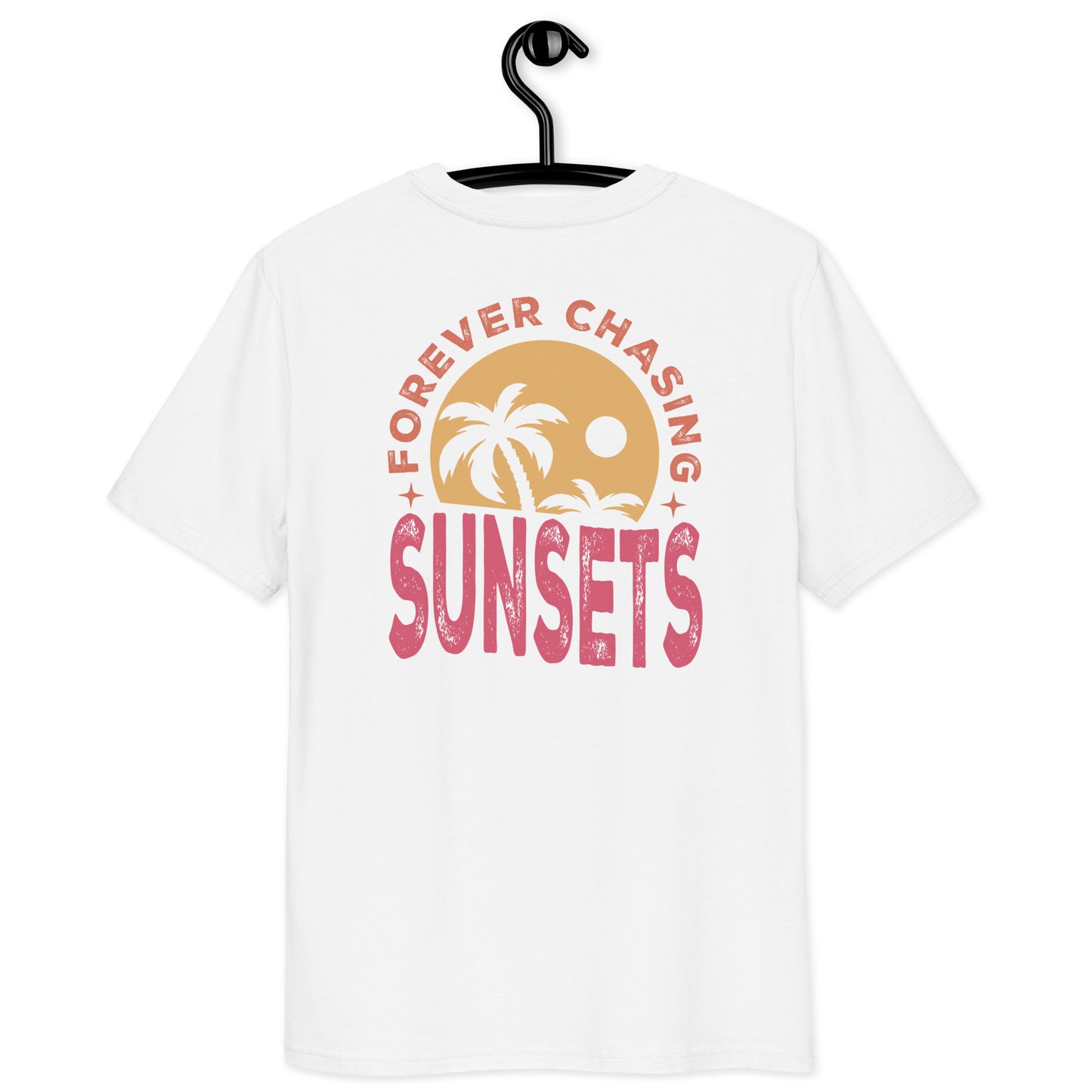 Unisex t-shirt: forever chasing sunset 4