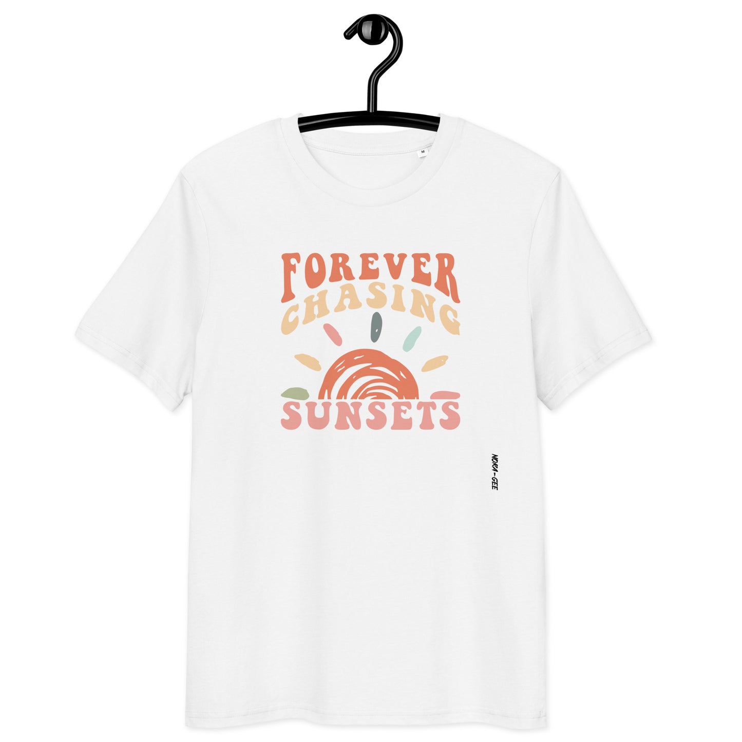 Unisex t-shirt: forever chasing sunset 2