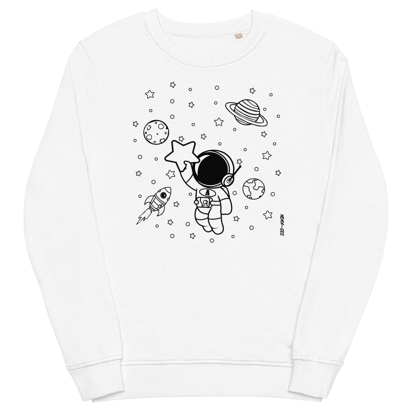 Unisex sweatshirt: Reach for the stars